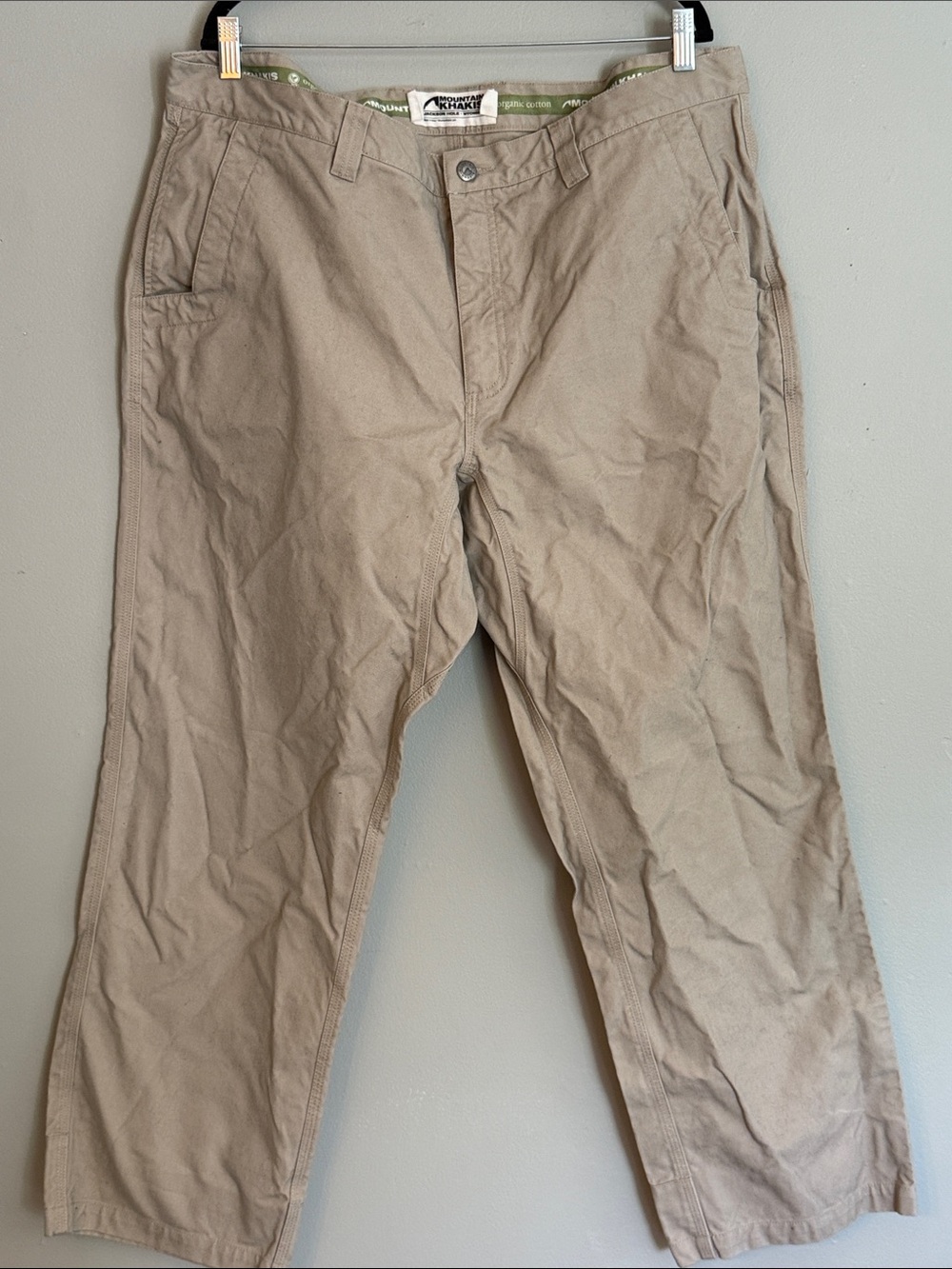 Mountain Khakis Men’s Chinos in Light Tan